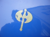 Autoaufkleber DoppelAxt